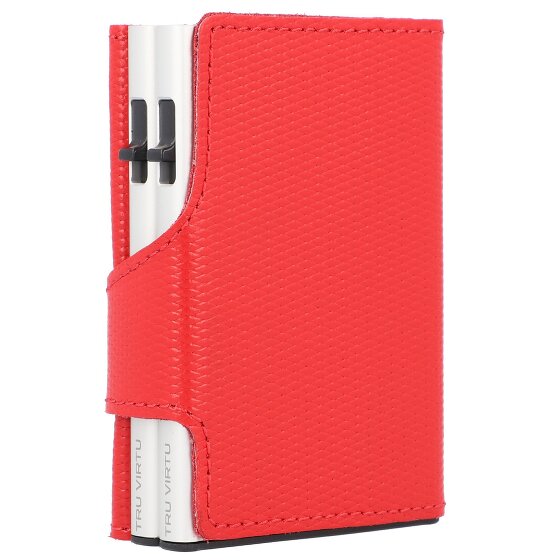 Tru Virtu Click & Slide Creditcardetui Portemonnee RFID Leer 6,5 cm
