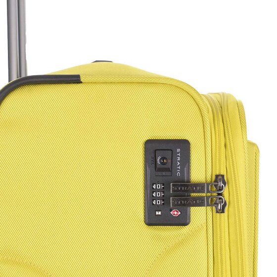 Stratic Bendigo Light Style 4 wielen Trolley M 72 cm met uitbreidingsplooi