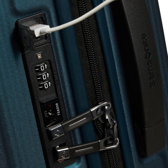 Samsonite Nuon 4 wielen Cabinewagen 55 cm met uitbreidingsplooi