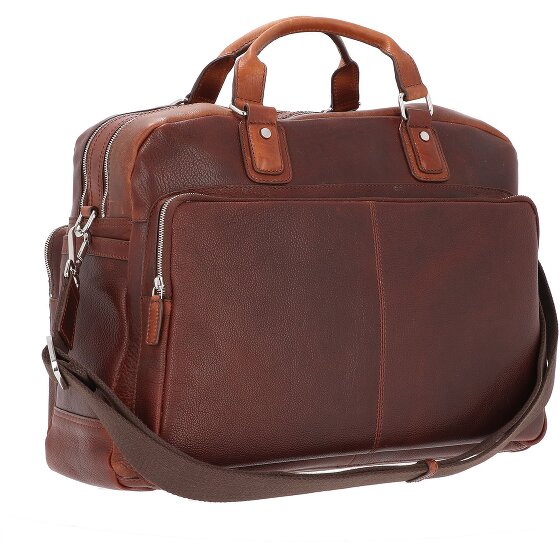 bugatti Geweven aktetas Leer 48 cm