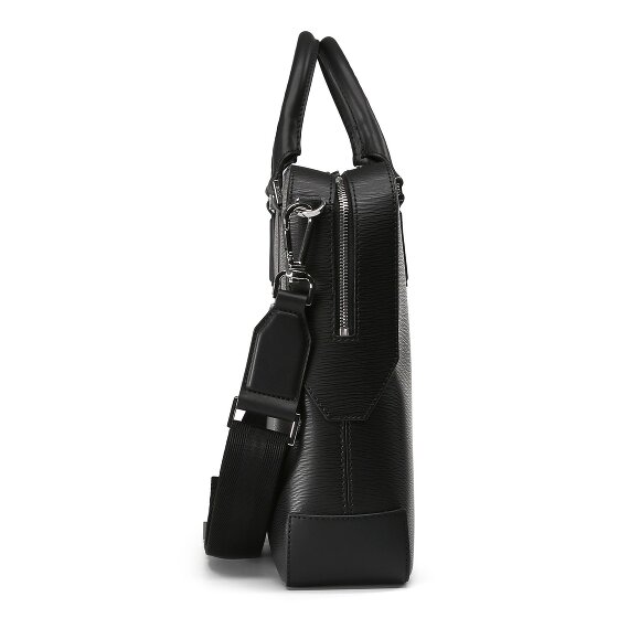 Boss Luminary Koffer Leer 38 cm Laptop compartiment