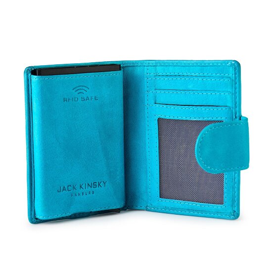 Jack Kinsky Aruba Portemonnee RFID-bescherming Leer 7.5 cm