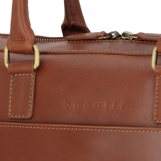 bugatti Remo Koffer Leer 40 cm Laptop compartiment