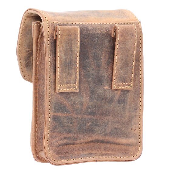 Greenburry Vintage Outdoor heuptasje leer 11 cm