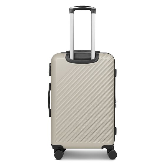 Check.In Paradise 2.0 4 wielen Trolley M 68 cm met uitbreidingsplooi