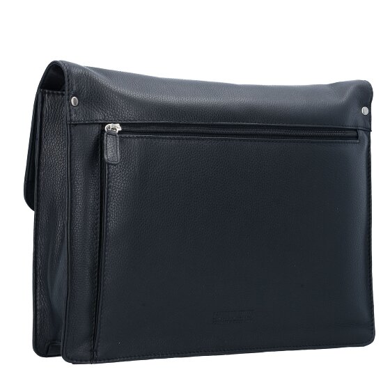 Leonhard Heyden Berlin Aktetas Leer 36 cm Laptopvak