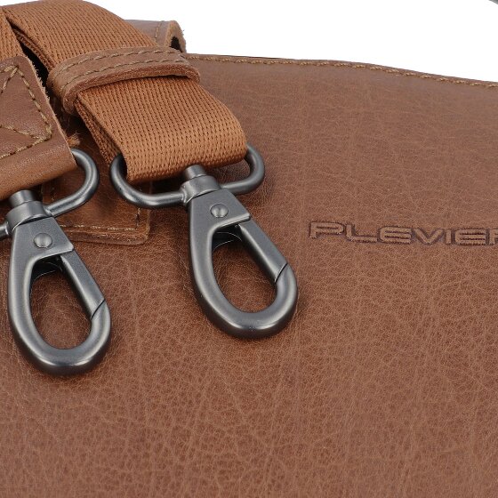 Plevier Rock Shopper Tas Leer 41 cm Laptop compartiment