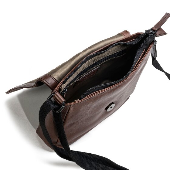 Farmhood Memphis Schoudertas Leer 22 cm