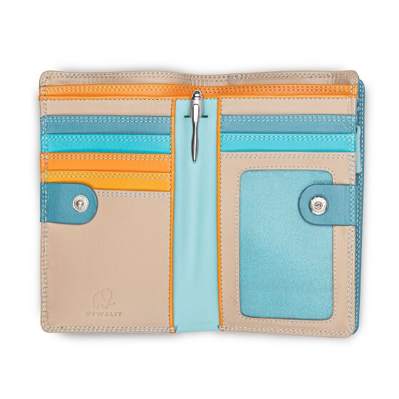 Mywalit Portemonnee RFID-bescherming Leder 8 cm
