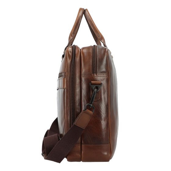 Greenburry Newport Koffer Leer 43 cm Laptop compartiment