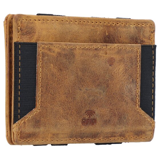 Greenburry Vintage Magische Portemonnee RFID Leer 10 cm