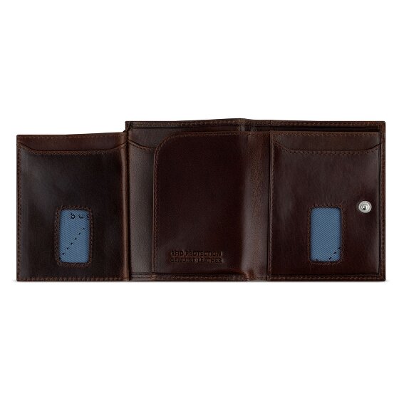 bugatti Secure Slim Portemonnee RFID-bescherming Leer 8 cm