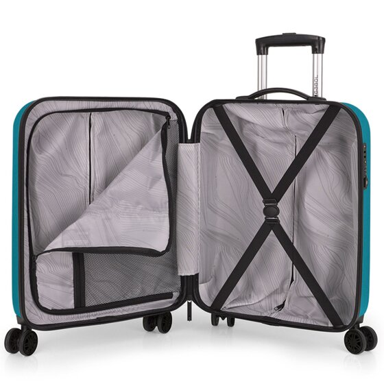 Gabol Paradise XP 4 wielen Cabinewagen S 55 cm met uitbreidingsplooi