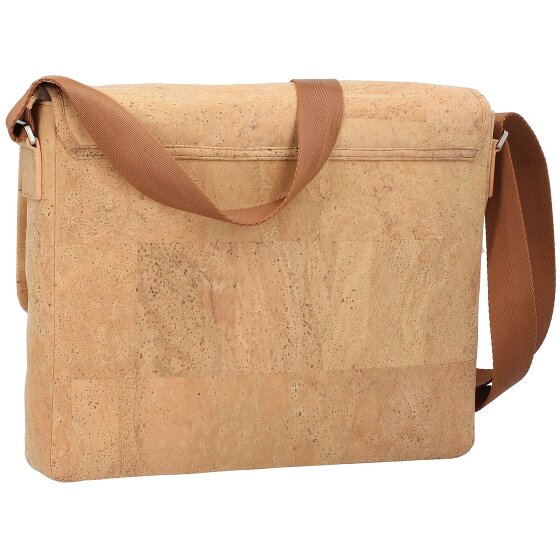 Esquire Cork Messenger 39 cm laptop compartiment