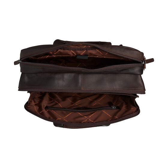 The Chesterfield Brand Wax Pull Up Koffer Leer 44 cm Laptop compartiment