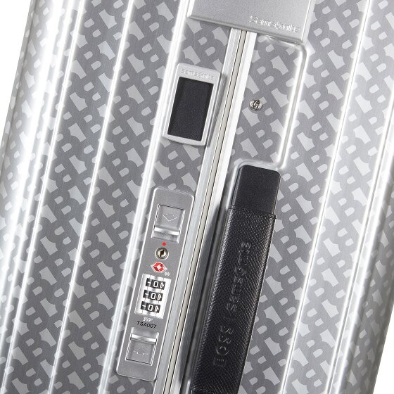 Samsonite Lite-Box Alu Boss Edition 4-wielige cabinewagen van Aluminium, 55 cm