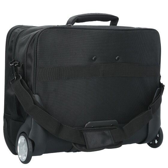 Dermata 2 wielen Zakelijke trolley 38 cm Laptopvak