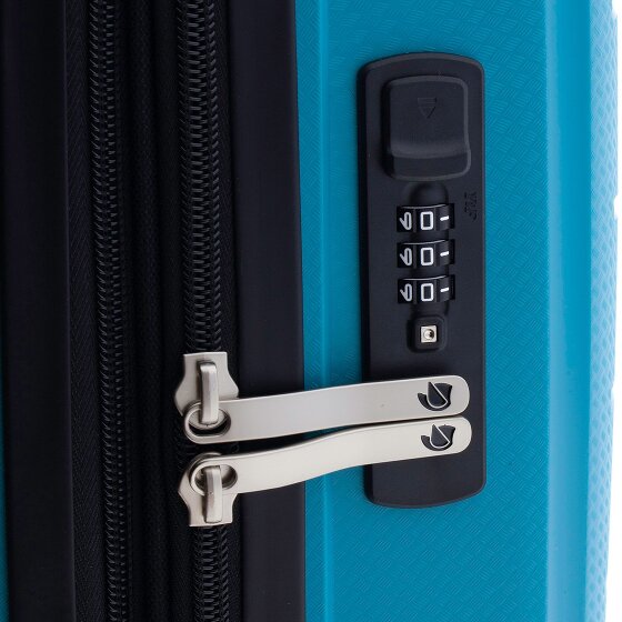 Gladiator 1700 4 wielen Cabinewagen 55 cm met uitbreidingsplooi Gladiator 1700 4 wielen Cabinewagen 55 cm met uitbreidingsplooi