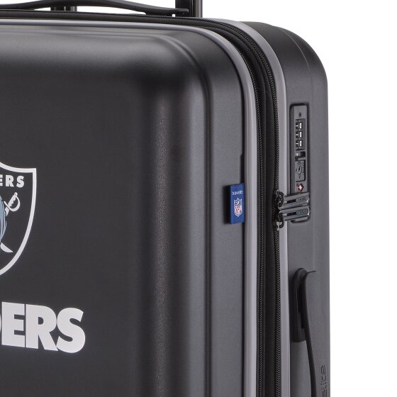 Travelite travelite x NFL 4 wielen Trolley M 67 cm met uitbreidingsplooi