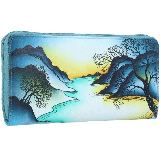 Greenland Nature Art+Craft Portemonnee RFID Leer 20 cm