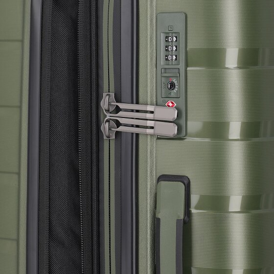 Travelite Air Base 4 wielen Trolley 67 cm met uitbreidingsplooi