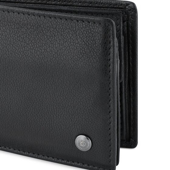 bugatti Black Magic Portemonnee Leer 10 cm