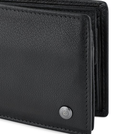 bugatti Black Magic Portemonnee Leer 10 cm