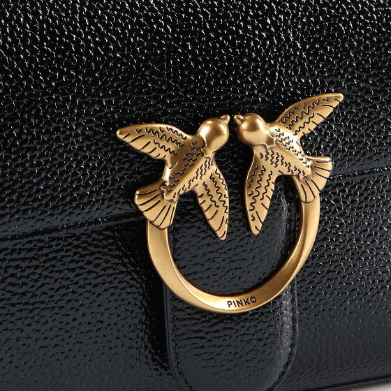 PINKO Love One Schoudertas Leer 27 cm