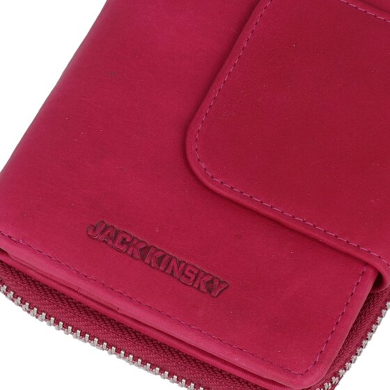 Jack Kinsky Aruba Portemonnee Leer 14 cm