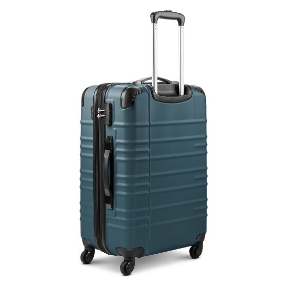 Wenger Amplar Evo 4 wielen Trolley M 65 cm met uitbreidingsplooi