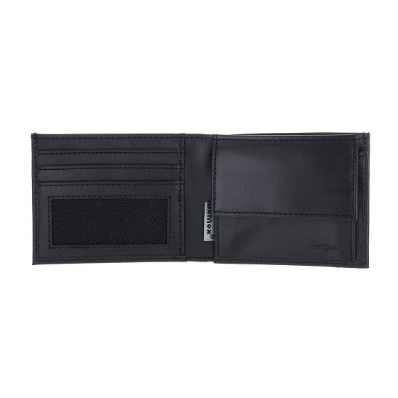 oxmox Leather Portemonnee RFID-bescherming Leder 11 cm