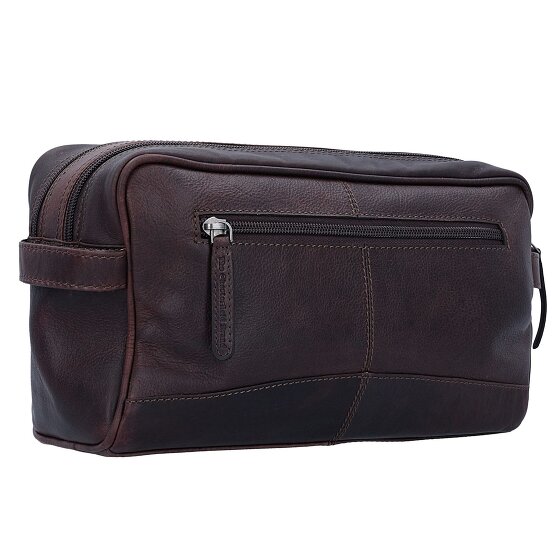 The Chesterfield Brand Wax Pull Up Toilettas Leer 29 cm