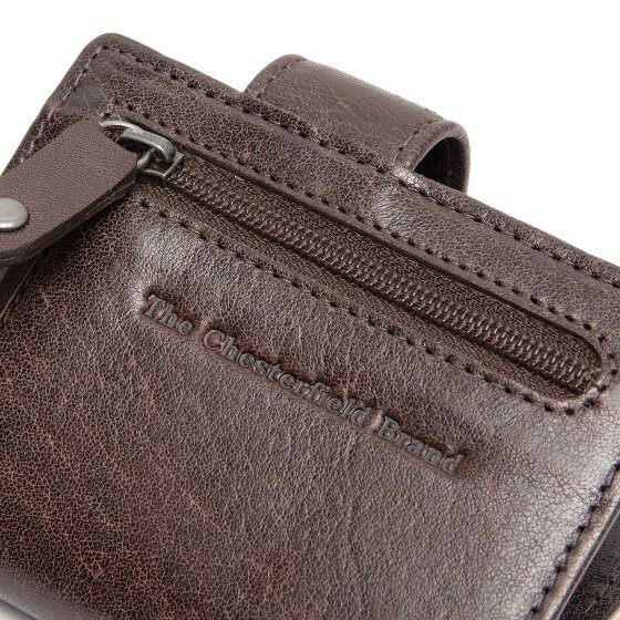 The Chesterfield Brand Larino Portemonnee RFID-bescherming Leer 7 cm