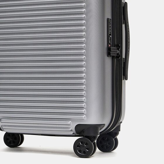 Mandarina Duck Tank Case 4 wielen Cabinewagen S 55 cm met uitbreidingsplooi