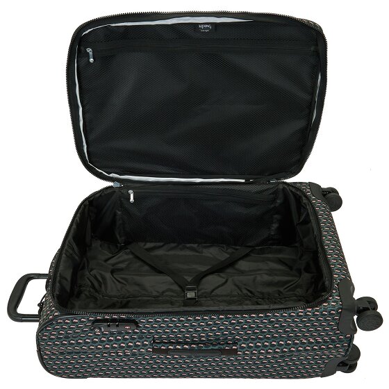 Kipling Basic Prt New Youri Spin 4 wielen Trolley M 68 cm met uitbreidingsplooi
