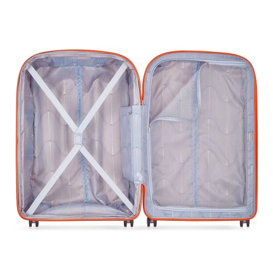 Delsey Paris Clavel 4-wiel trolley 70 cm met uitbreidingsplooi