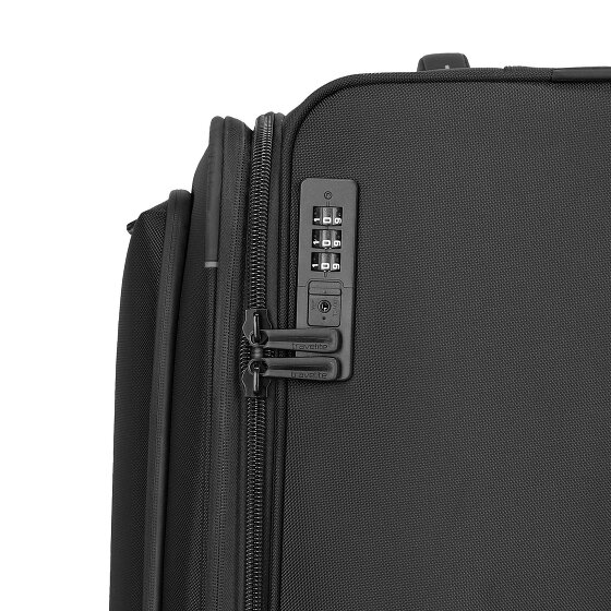 Travelite Crosslite 4 wielen Trolley XL 81 cm met uitbreidingsplooi