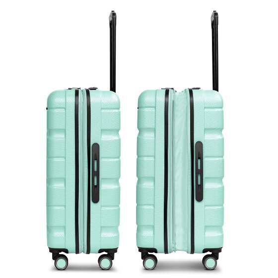 Franky Munich 4.0 4-wiel trolley M 66 cm met uitbreidingsplooi