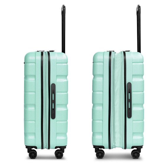 Franky Munich 4.0 4-wiel trolley M 66 cm met uitbreidingsplooi