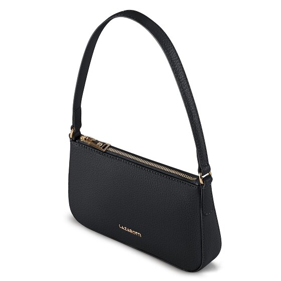 Lazarotti Bologna leeren pochette schoudertas 22 cm