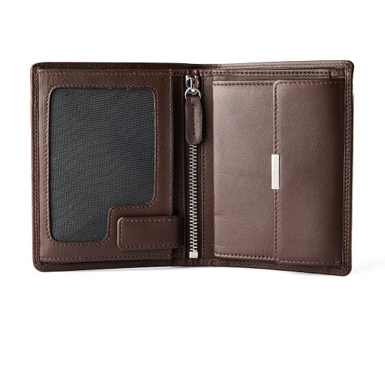 Braun Büffel Golf 3.0 Portemonnee RFID-bescherming Leer 9.5 cm