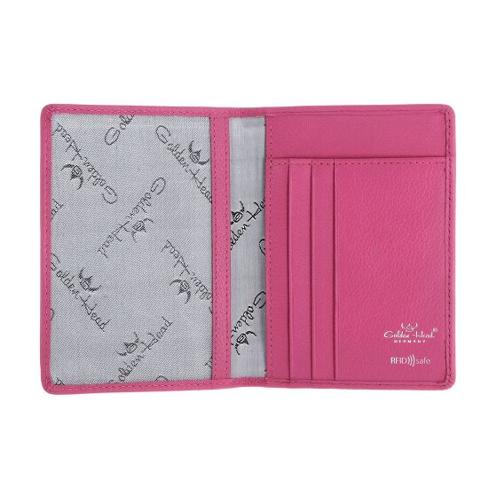 Golden Head Madrid Identiteitskaart etui RFID Leer 9 cm