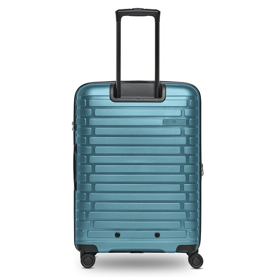 Pactastic Collection 04 THE MEDIUM + 4 wielen Trolley M 66 cm met uitbreidingsplooi