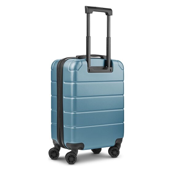 Police Dublin 4 wielen Cabinewagen S 54 cm Laptopvak met uitbreidingsplooi