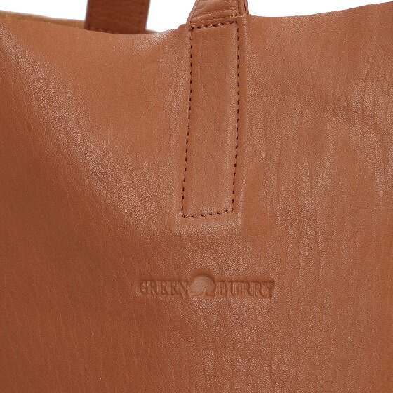 Greenburry Nappa Shopper Tas Leer 43 cm
