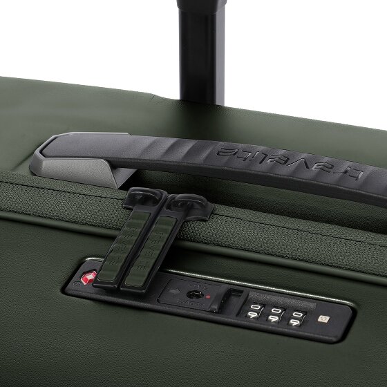 Travelite Millennium 4 wielen Trolley 67 cm met uitbreidingsplooi