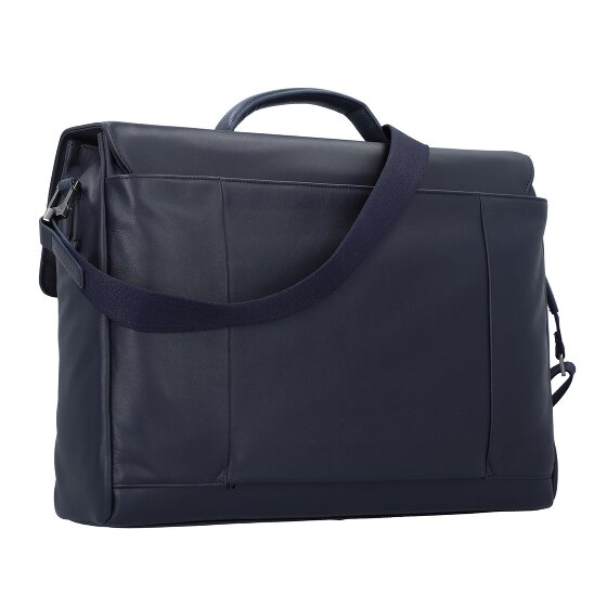 Piquadro Koffer Leer 42 cm Laptop compartiment