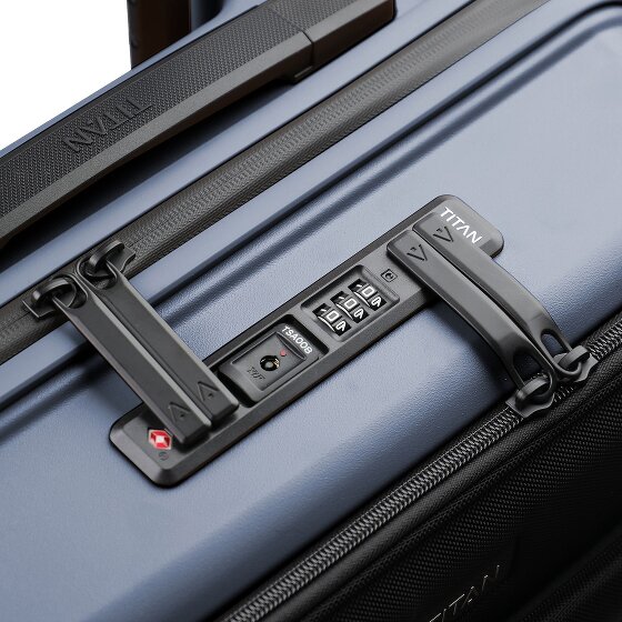 Titan Upgrade 4 wielen Cabinewagen 55 cm Laptop compartiment