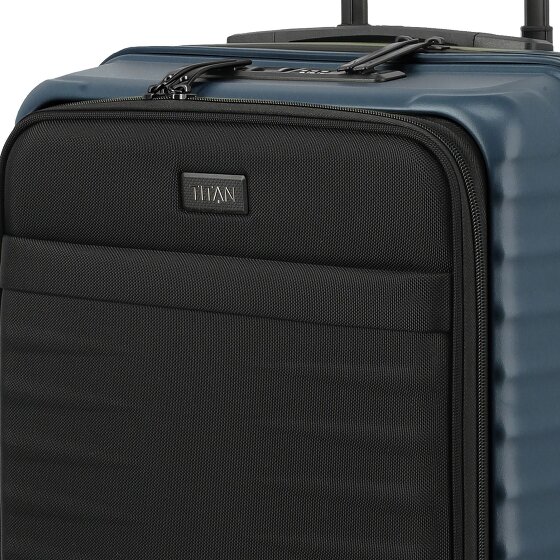 Titan Upgrade 4 wielen Cabinewagen 55 cm Laptop compartiment