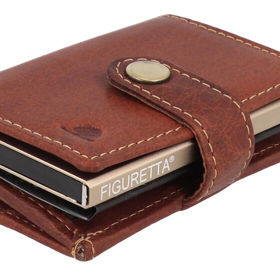 Greenburry Vintage Portemonnee RFID-bescherming Leer 10 cm